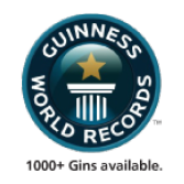 Guinness World Records – Over 1000 Gins available