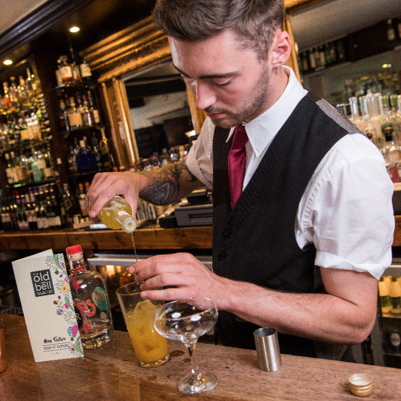 Gin Master Classes at The Old Bell Inn at Delph, Saddleworth.